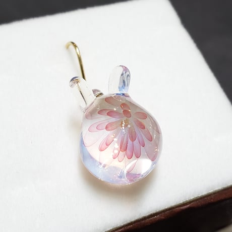 【春限定】桜うさぎのピアス（イヤリング、ペンダント変更可）-479