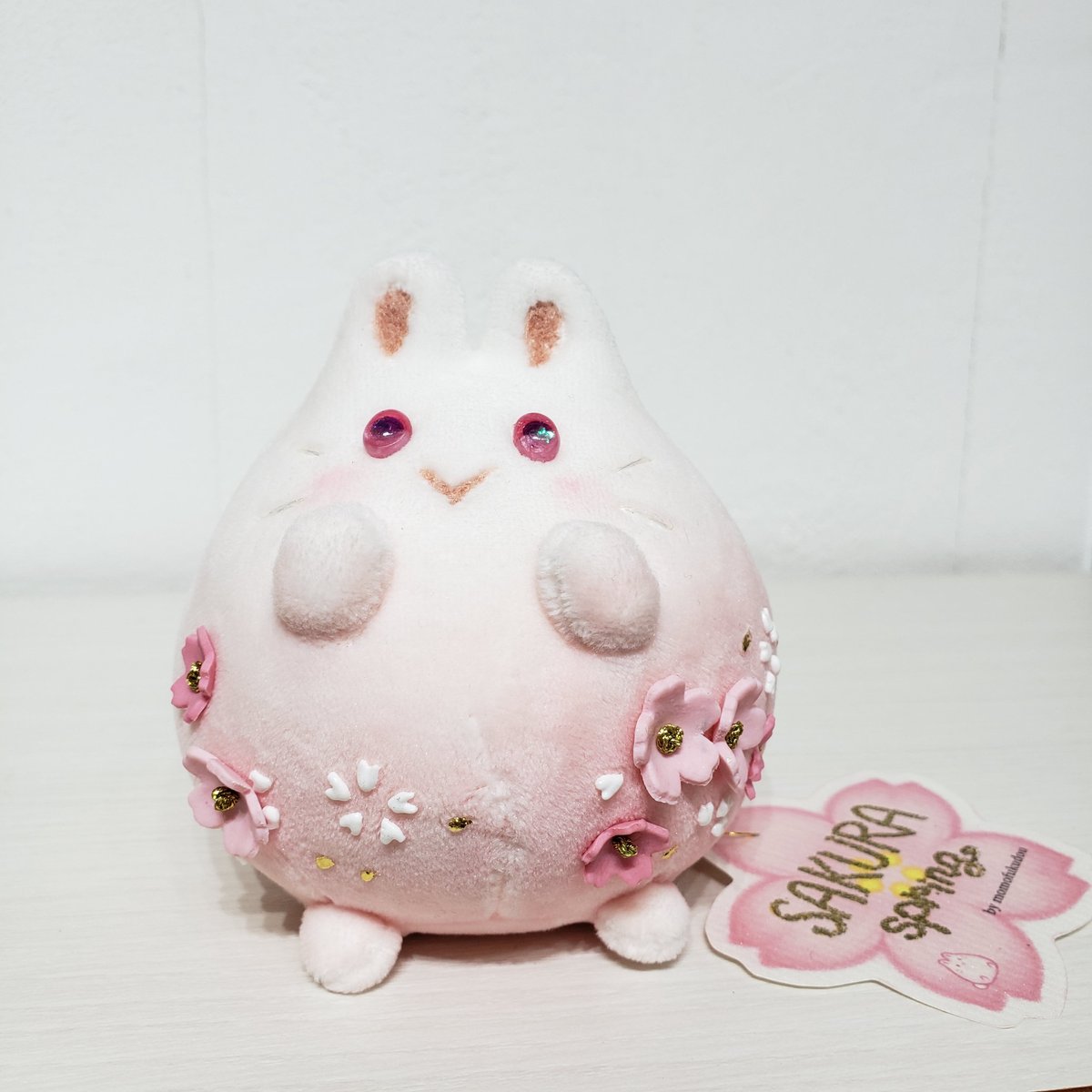あ*様 mellojoy 【生産終了品】ベーカリー　シークレット　腹ぺこ桜うさぎ Mellojoy ベーカリーシリーズ シークレット 腹ぺこ桜うさぎ