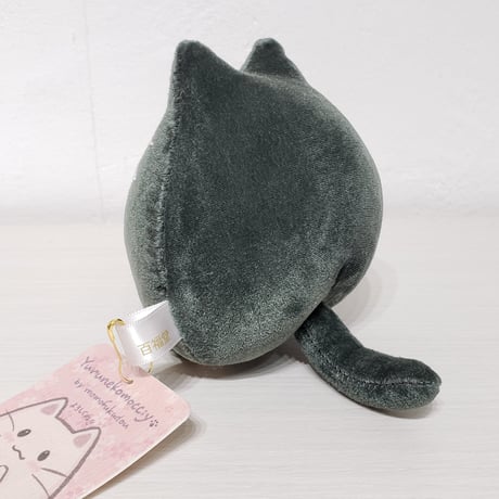 ねこもっちー（花束どうぞ 黒）