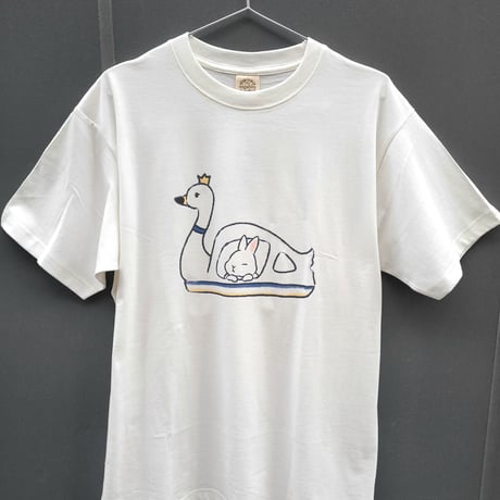 オーガニックコットンTシャツ（スワンボート）