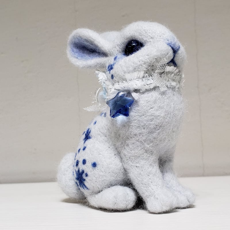 羊毛マスコット］玉兎（冬の星空） | rabbica ONLINE STORE