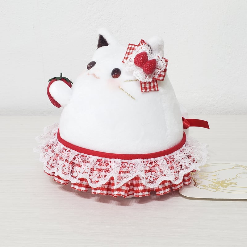 いちごねこもっちー | rabbica ONLINE STORE