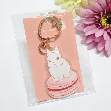 【マカロン】アクリルキーホルダー