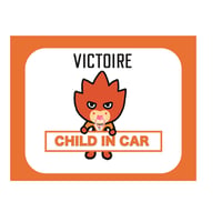 CHILD IN CAR ステッカー （車用）