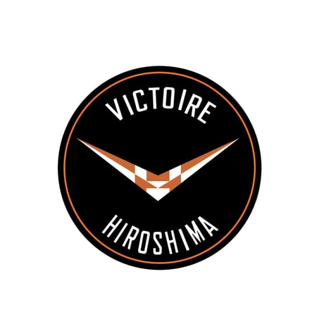 丸型ミニVロゴステッカー（車用）
