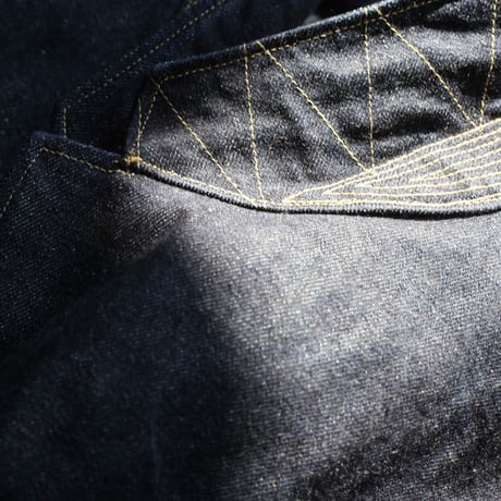 (Order)Classic workers 4-button JKT　13oz selvedge denim