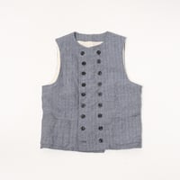 (Stock)Wool & mohair workers double vest