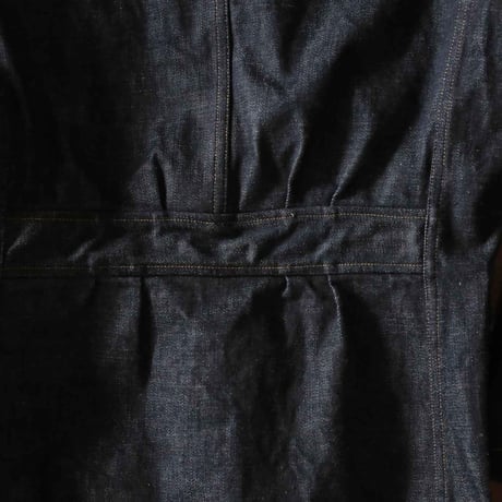 (Order)Classic workers 4-button JKT　13oz selvedge denim