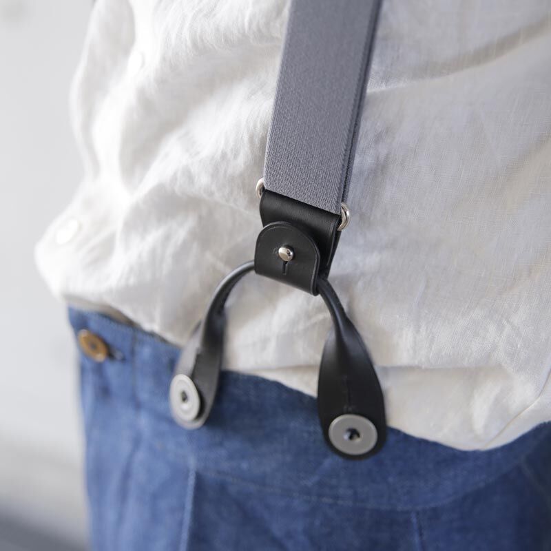 Order)30mm Classic Suspender Greyクラシックサスペンダーグレ
