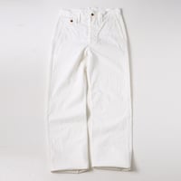 (Order)14oz white denim Classic workers pants
