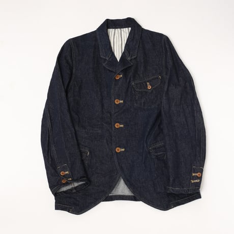 (Order)Classic workers 4-button JKT　13oz selvedge denim