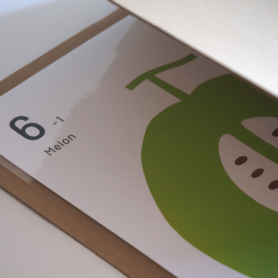 アートポスター『不朽の果物 06-01 メロン（Melon）』A3サイズ カラー