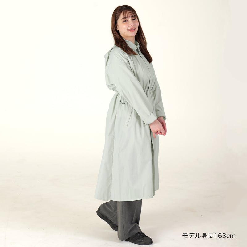 新品】レインコート2way scallop water proof coat 新品】レインコート