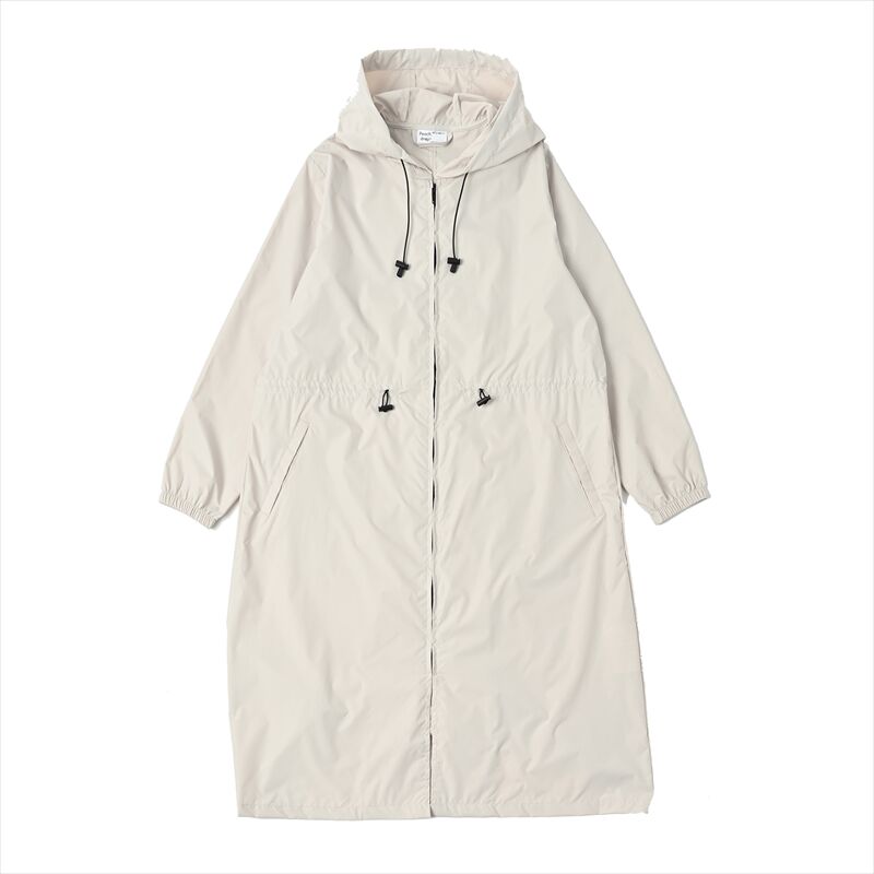 ピーチドロップジップロングレインコート | nifty colors STORE
