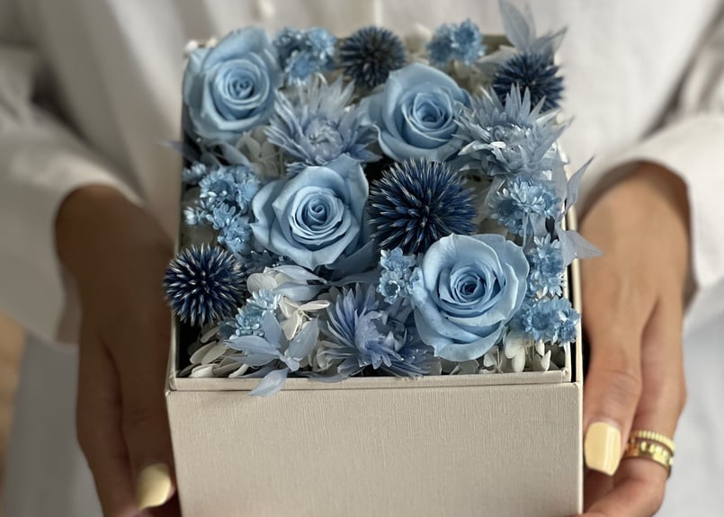 ボックスフラワー 