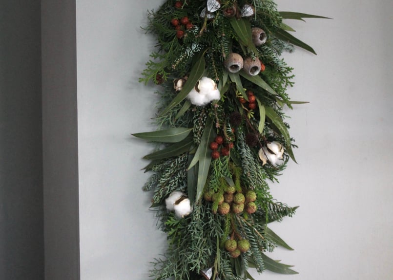 クリスマス ガーランドスワッグ | RESEDA