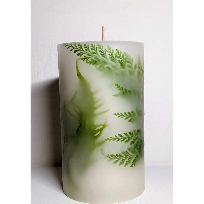 🌿キャンドル マットタイプ Size L（Φ約7.5×H12.5cm） | uki_apoth