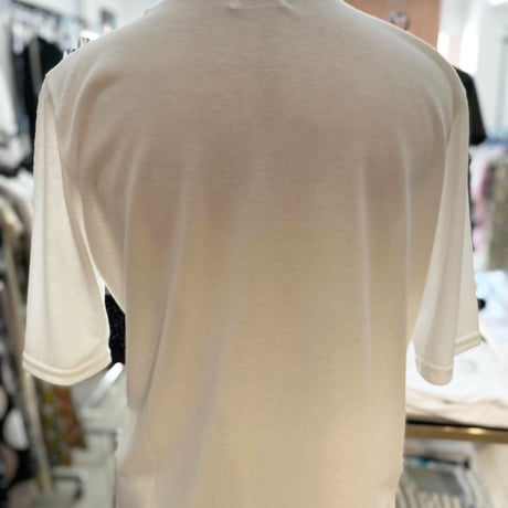 T/CラインストーンクールネックTシャツ/Cee asquait【半額以上割引】