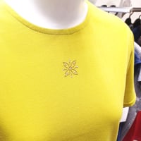 T/CラインストーンクールネックTシャツ/Cee asquait【半額以上割引】