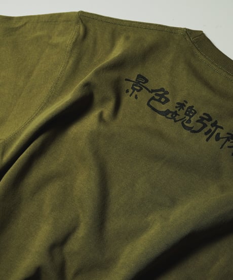 KESHIKI GALLERY monogram T-shirt【green】