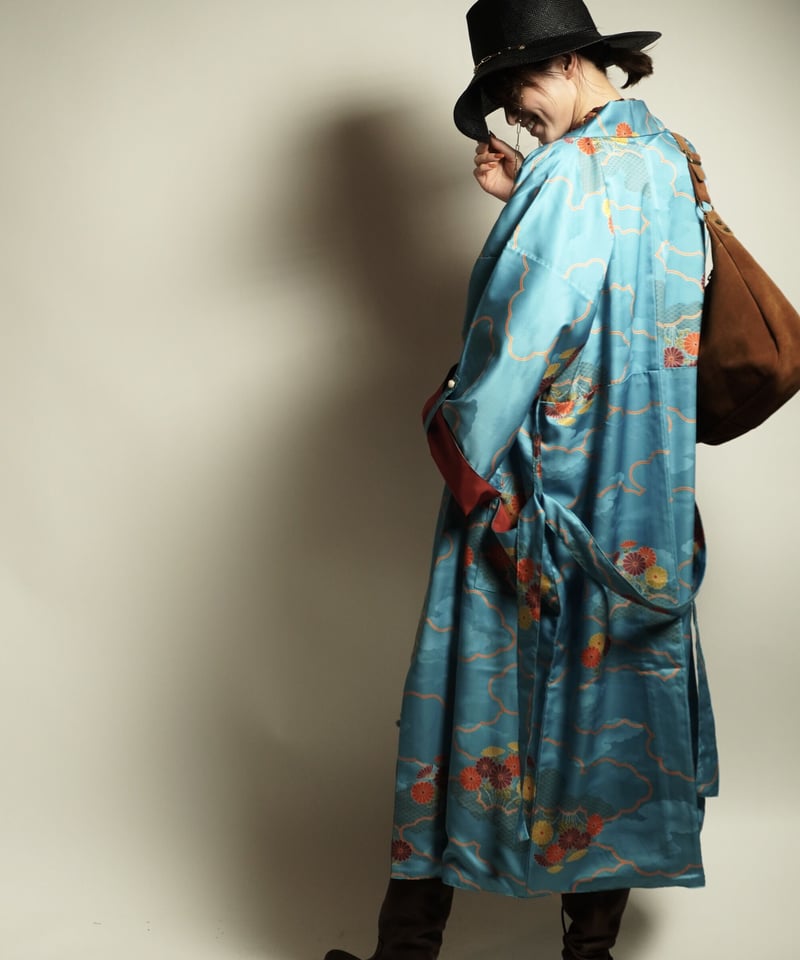 KIMONO REMAKE GOWN/unisex | KESHIKI GALLERY