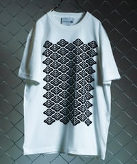 KESHIKI GALLERY monogram T-shirt【white】