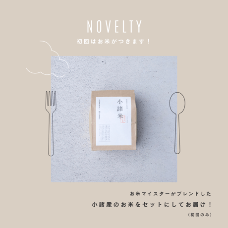 てのひら小諸  Sサイズ 定期便