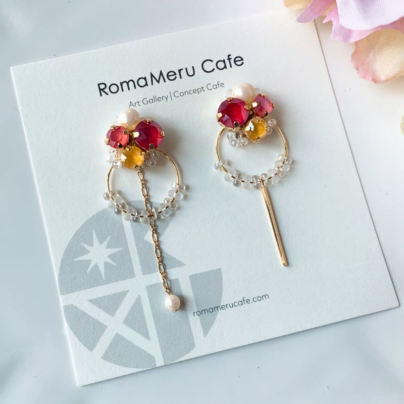 The Retro pop! 〜フルーツトマト』（レッド×イエロー）スワロフスキー