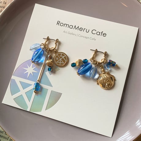 チェコビーズチャーム ハンドメイドチャーム ピアスチャーム