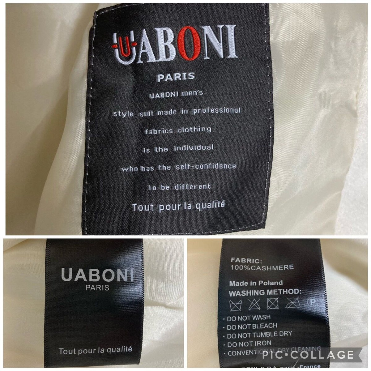 定価6万6千　UABONI\