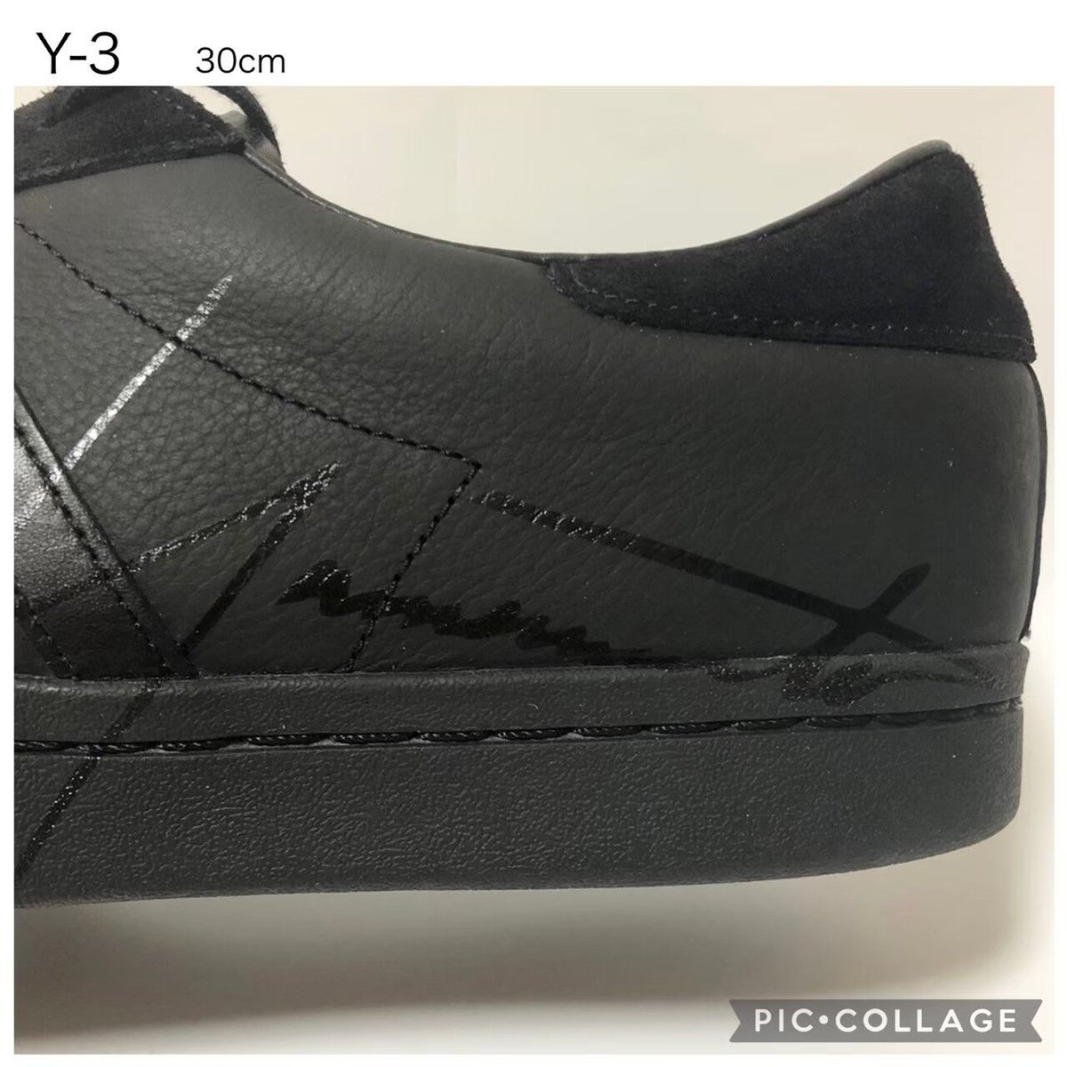 未使用 稀少30cm】Y-3 ヨージスター 30cm 黒スニーカー | Canaan mal...