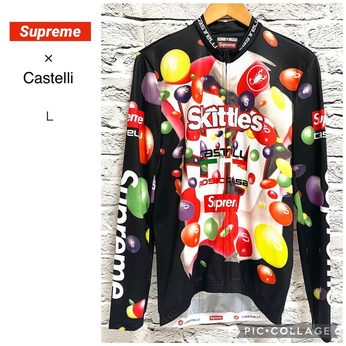 【未使用】Supreme Skittles Castelli L/S | Canaan mal...