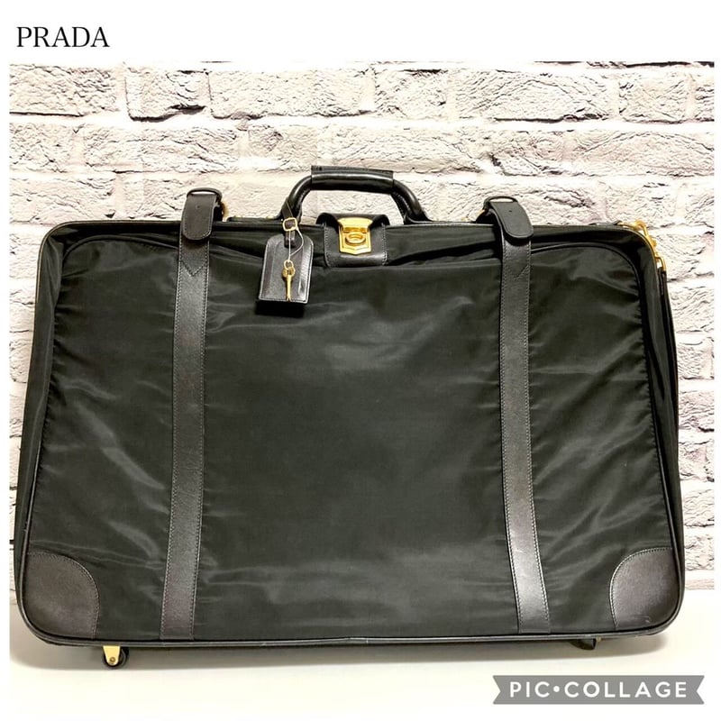 PRADA プラダ バッグ ボストン 押せる スーツケース キャリー PRADA プラダ バッグ ボストン 押せる スーツケース キャリー
