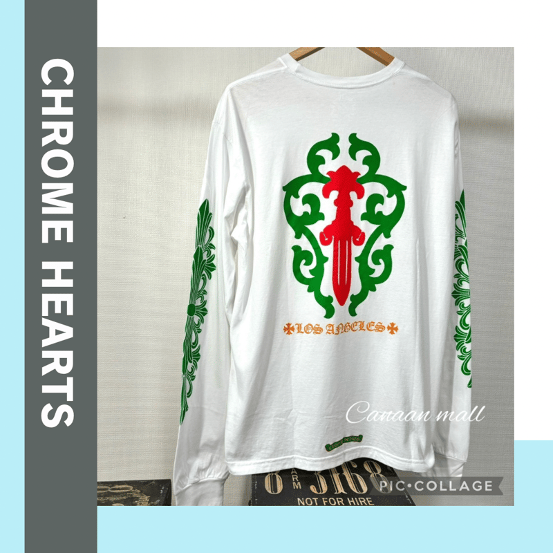 Chrome Hearts LA限定】DAGGER ホワイト長袖シャツ | Canaan m