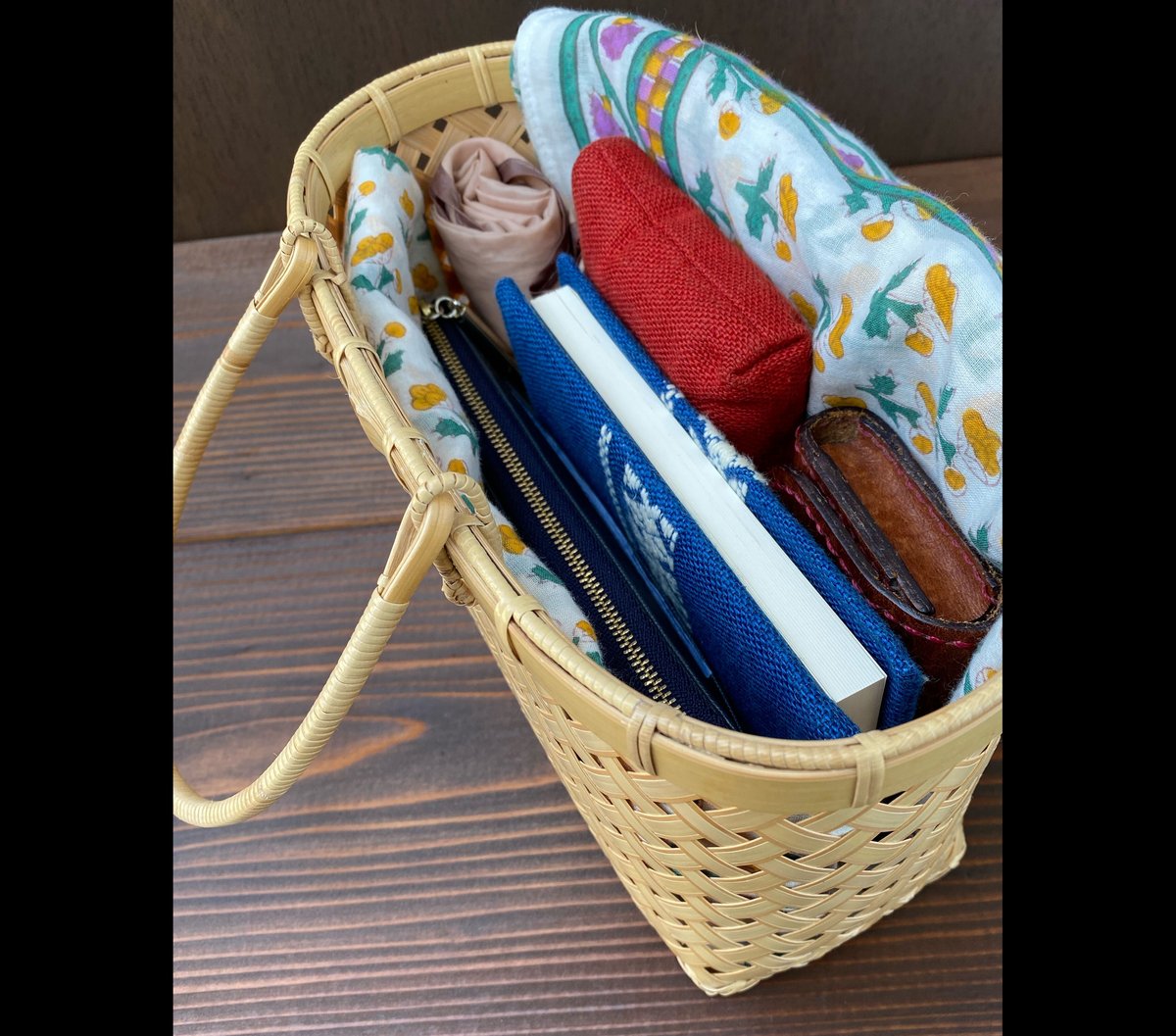 四つ目編み かごバッグ | 竹友工房