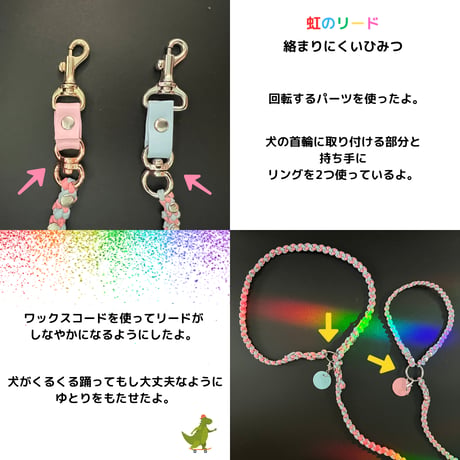 🍭虹が咲いたよリード🍬🏳️‍🌈 ─お散歩に「虹」を連れていこう─