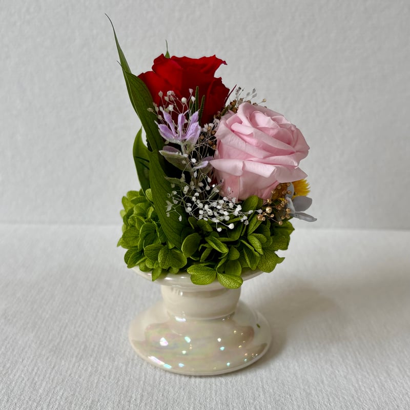 お供え花 】仏花（赤・ピンク系） | アトリエCITRINE