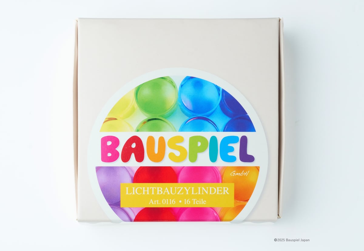 BAUSPIEL ルーセントシリンダー64個 BAUSPIEL 】ルーセントシリンダー 64pcs ※木製トレー付き 【次回入荷分