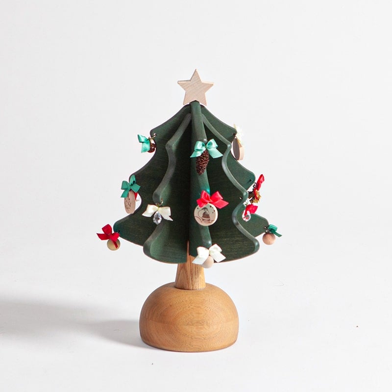 オルゴールツリー プチ (グリーン）/ オークヴィレッジ | 季と木