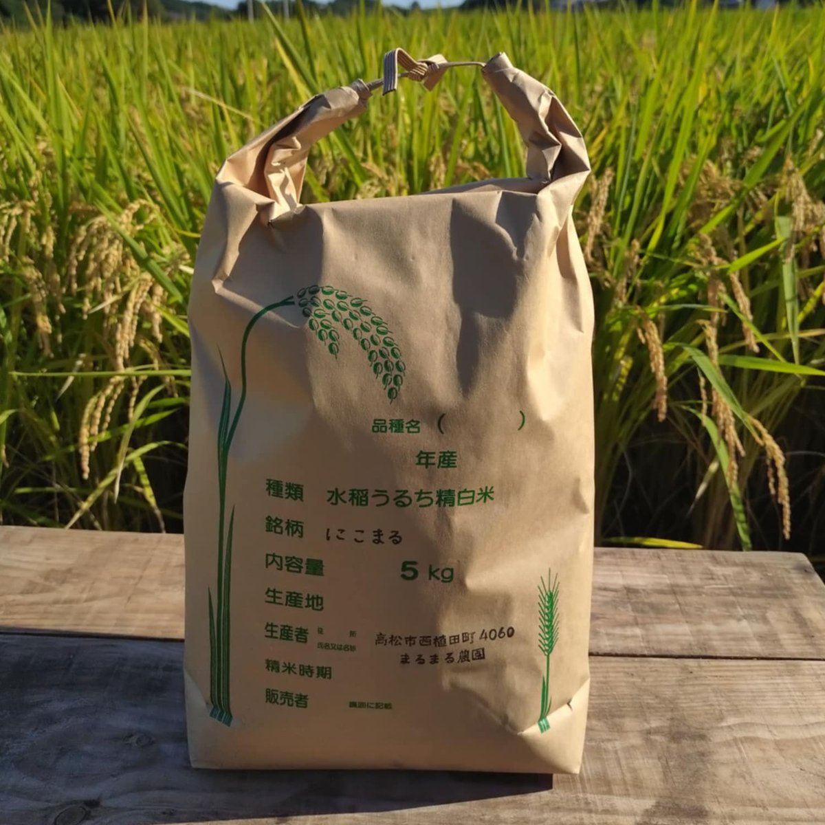 まるまる農園にこまる】白米(令和7年新米) | まるまる農園