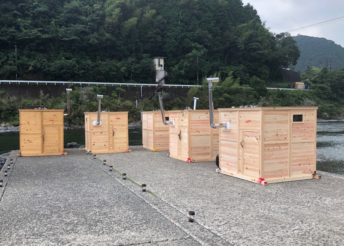 移動式サウナ 四万十ヒノキ移動式サウナ[新潟県産ストーブ] | TAKESHO