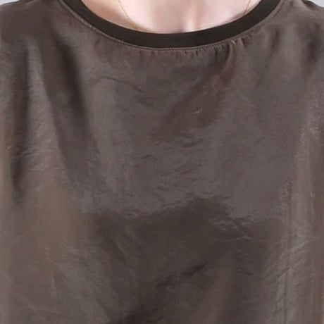 オーガンジー重ねTシャツ