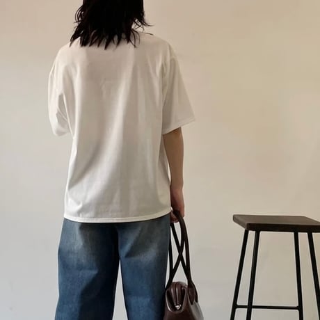 フォトルーズTシャツ/ホワイト