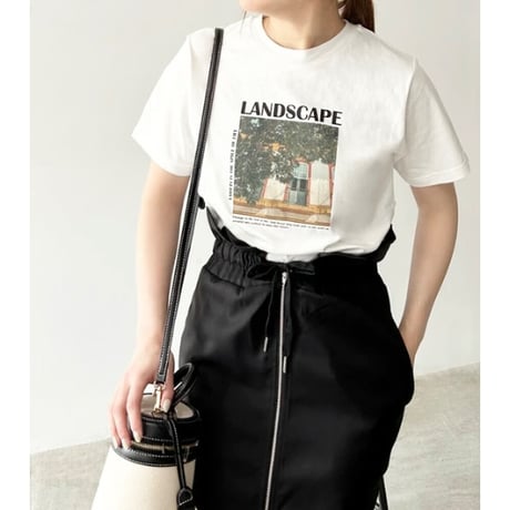 コンパクトプリントTシャツ