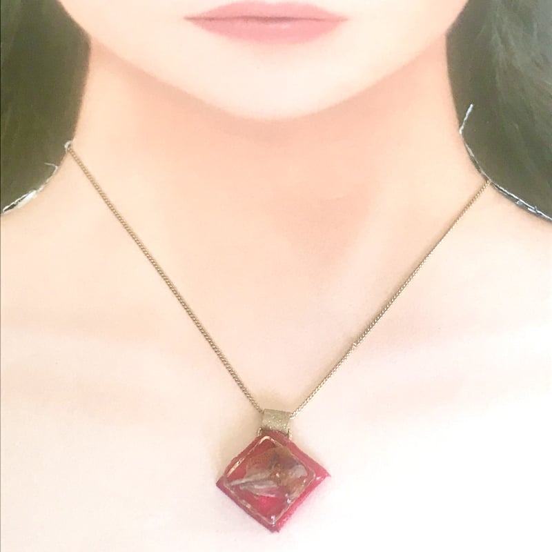 Urban Outfitters☆ 綺麗色ビジュークロス・レイヤーネックレス K10WG レイヤー ダイヤモンド バー ネックレス | ete