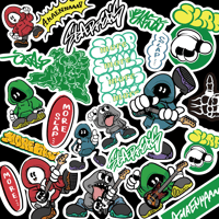 【貼りまくれ！】 SLAPPER'S Flake Sticker