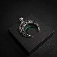 MWMOON Silver Pendant Top