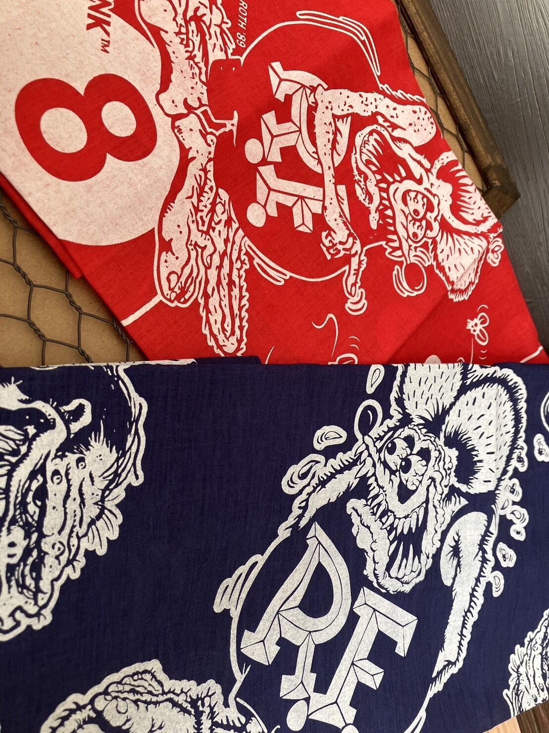 RATS バンダナ RATS - RATS TOKYO BANDANA (BURGUNDY) / ×MAGICAL DESIGN