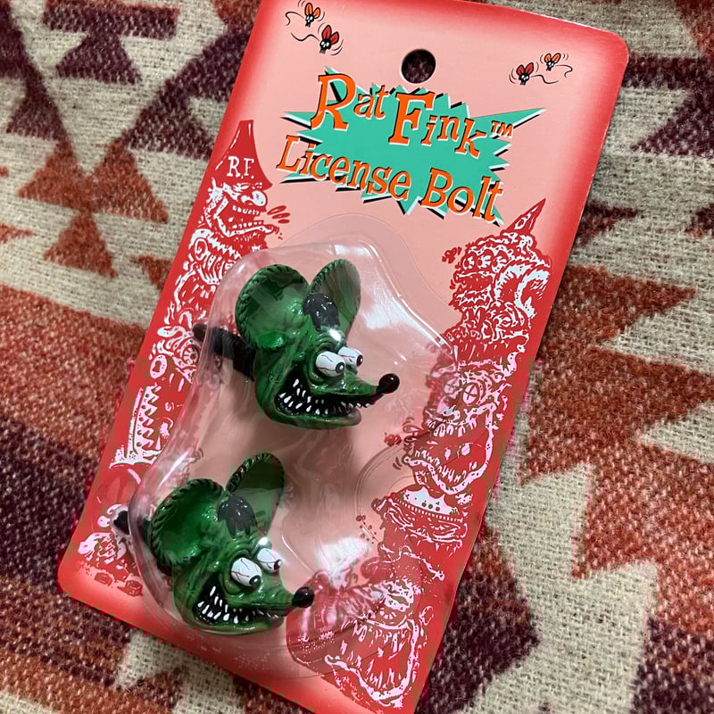 ラットフィンク ライセンスフレーム ライセンスボルトセット | A.W.L.