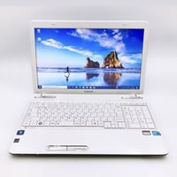 TOSHIBA　極美品　艶ホワイト　ノートパソコン